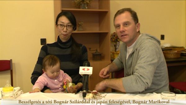 Beszélgetés Bognár Szilárddal és japán feleségével, Bognár Marikoval