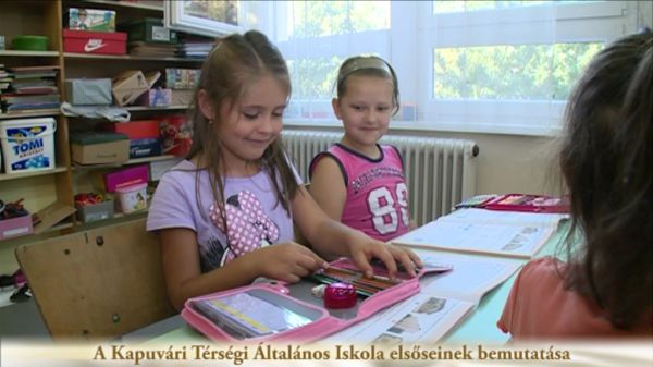 - A Kapuvár Térségi Általános Iskola elsőseinek bemutatása
