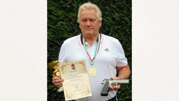  Szabó M. Károly ezüstérmet szerzett a Honvédelmi Sportszövetség országos versenyén