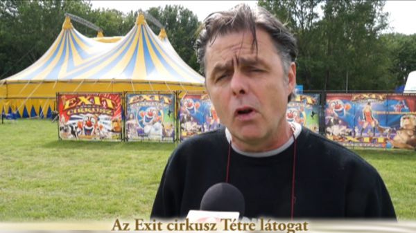 Csornára látogatott az Exit cirkusz