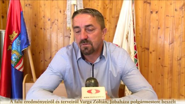 A falu eredményeiről és terveiről Varga Zoltán, Jobaháza polgármestere beszélt 