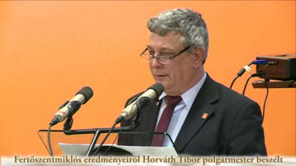 Fertőszentmiklós eredményeiről Horváth Tibor polgármester beszélt