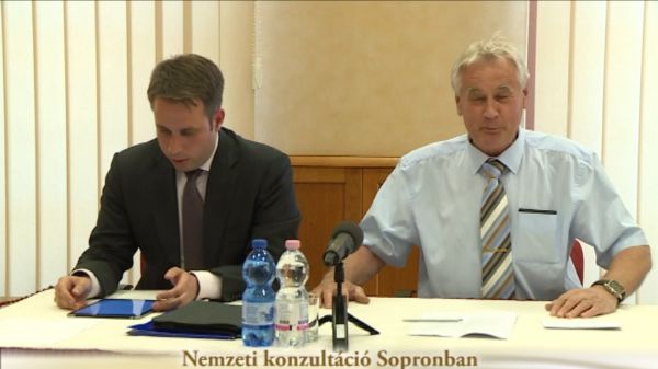Nemzeti konzultáció Sopronban