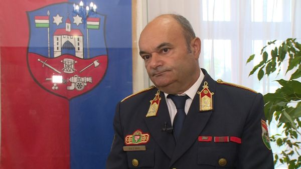 Nyugdíjba vonult Rácz Imre tűzoltó ezredes
