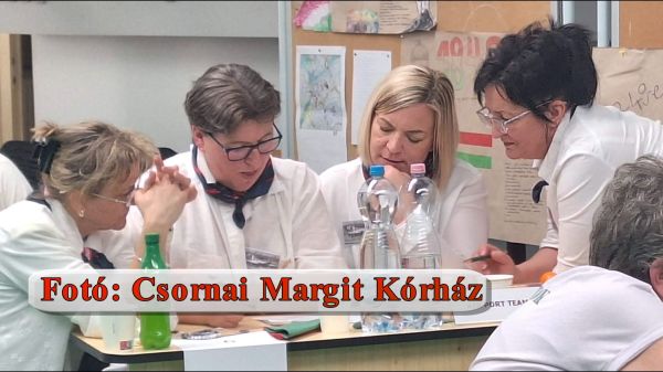 Országos verdenyre készülnek a csornai ápolónők
