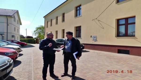 A beledi fejlesztésekről tárgyalt Major Jenő polgármester és Gyopáros Alpár országgyűlési képviselő 