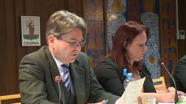 Képviselő-testületi ülés Csornán 