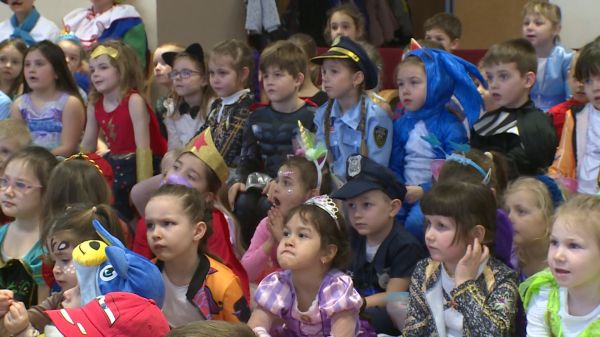 Télbúcsúztató mulatság a csornai katolikus óvodában