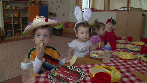 Farsang a kapuvári bölcsődében