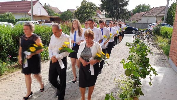 Ballagás a beledi általános iskolában