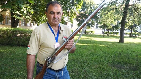 Szabó Árpád kapuvári lövész harmadik helyezést ért el az EB-n
