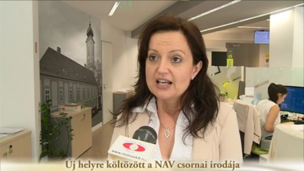 Új helyre költözött a NAV csornai irodája