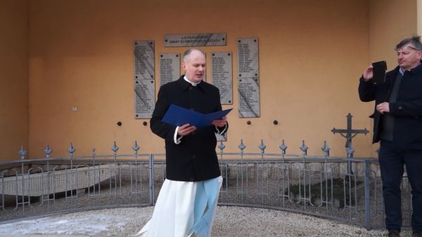 Megemlékezés a doni katasztrófa áldozatairól Csornán