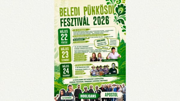 Tájékoztató a Beledi Pünkösdi Fesztiválról