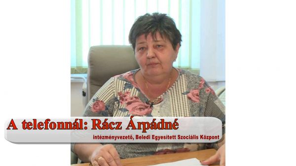 Szociális munka a járvány idején - riport Rácz Árpádné intézményvezetővel