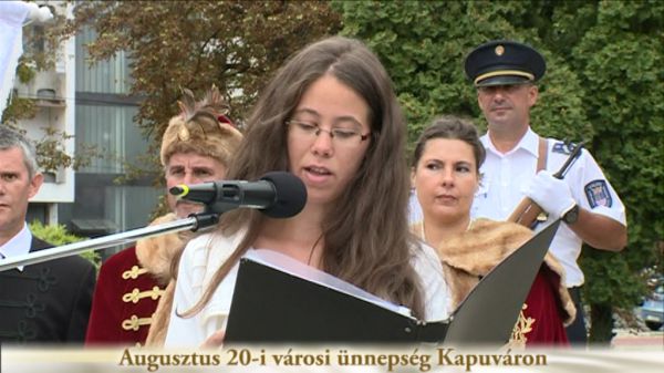 Augusztus 20-i városi ünnepség Kapuváron