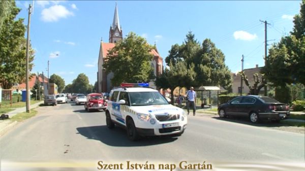 Szent István nap Gartán