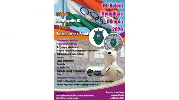 Nyugdíjas Olimpiát rendeznek Beleden