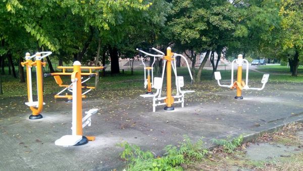 Fitness parkot építenek a beledi kerékpáros pihenőben