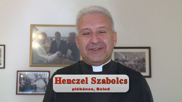 Imapercek Henczel Szabolcs beledi plébánossal