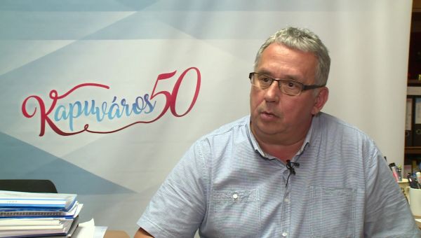 Hámori György a Fidesz-KDNP polgármester-jelöltje Kapuváron