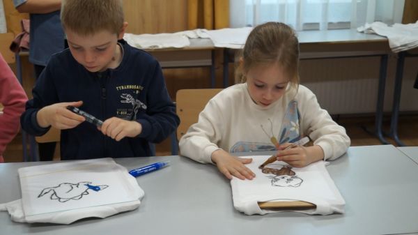 Rákóczi-vár-leendő elsősök a csornai katolikus iskolában