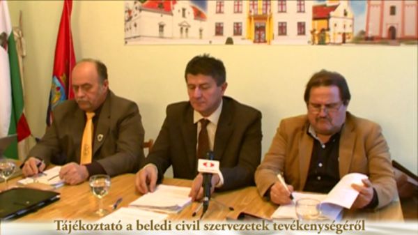 Tájékoztató a beledi civil szervezetek tevékenységéről