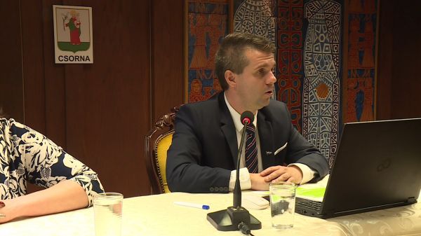 Major András alpolgármester tájékoztatója az Integrált Településfejlesztési Stratégiáról