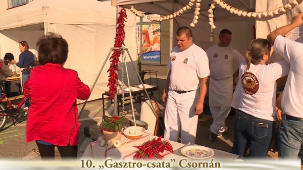 10. „Gasztro-csata” Csornán